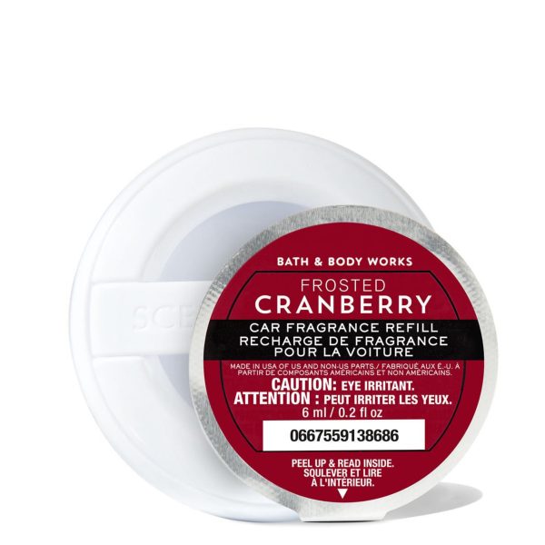 خوشبو کننده ماشین بث اند بادی ورکز مدل frosted cranberry