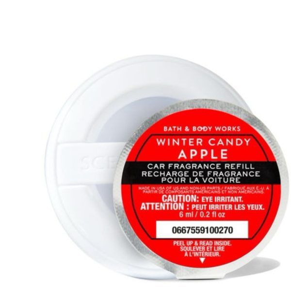 خوشبو کننده ماشین بث اند بادی ورکز مدل winter candy apple
