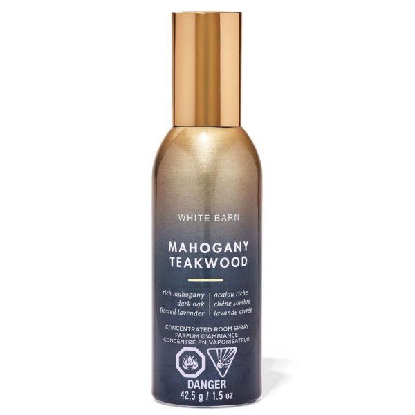 اسپری خوشبوکننده هوا بث اند بادی ورکز مدل Mahogany Teakwood