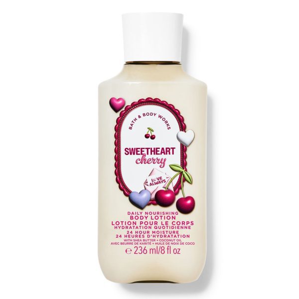لوسیون بدن بث اند بادی ورکز مدل SWEETHEART CHERRY