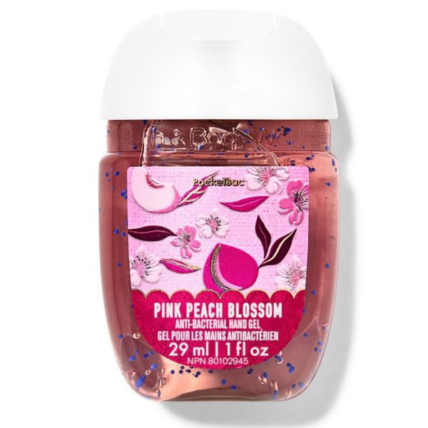 ژل ضدعفونی بث اند بادی ورکز مدل Pink Peach Blossom